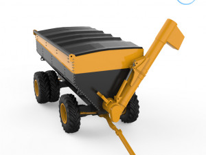 agricultural trailer charger 33000 3d printing model 3D Принт Модель