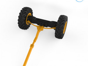 agricultural trailer charger 33000 3d printing model 3D Принт Модель