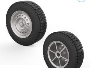 vehicle wheels 1-32 3D 프린트 모델