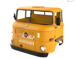 ifa w50 cabin - full professional version 3D Print Model