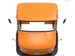 mercedes-benz truck 1924-2624 cabin - full professional version 3D Принт Модель