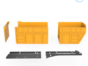dumper trailer v1 3D Print Model
