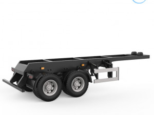 dumper trailer v1 3D-Druckmodell