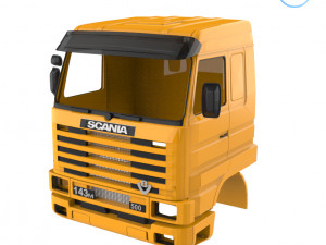 scania 143 cabin - full professional version 3D Принт Модель