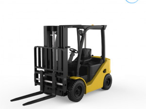 clark s20 53 forklift truck - pro version Modello di stampa 3D