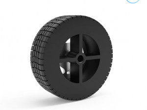 gmc super van wheel Modello di stampa 3D