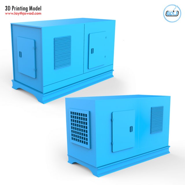 generator 3D-printmodel .c4d .max .obj .3ds .fbx .stl .blend 