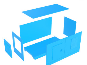generator 3D-printmodel