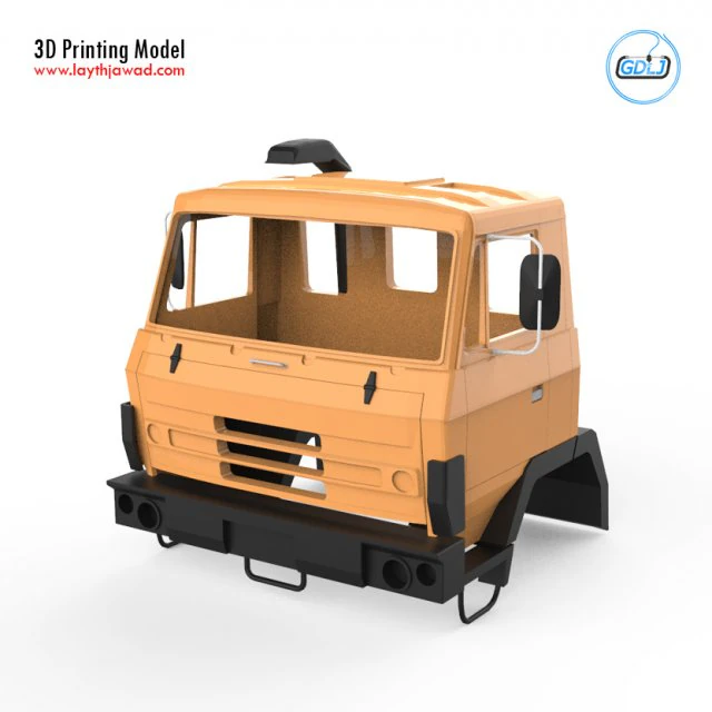 Tatra 815 3D Print Model .c4d .max .obj .3ds .fbx .stl .blend 