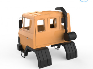 Tatra 815 3D 프린트 모델