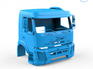 Volvo FMX porteur 500 Cabin 3D Print Model