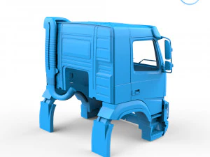 Volvo FMX porteur 500 Cabin 3D Print Model