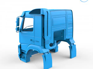 Volvo FMX porteur 500 Cabin 3D Print Model