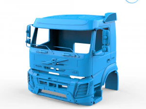 Volvo FMX porteur 500 Cabin 3D Print Model