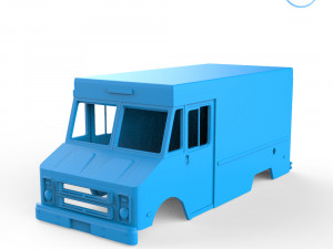 Step Van 3D Print Model