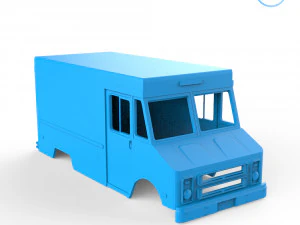 Step Van 3D Print Model