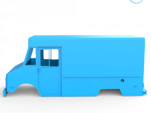 Step Van 3D Print Model