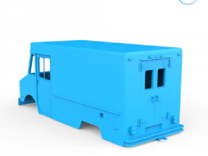 Step Van 3D Print Model