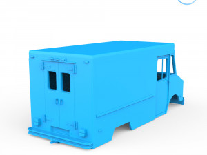 Step Van 3D-Druckmodell