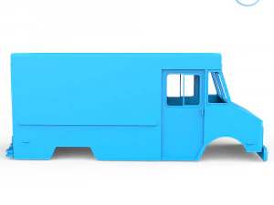 Step Van 3D Print Model