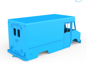Step Van 3D-Druckmodell