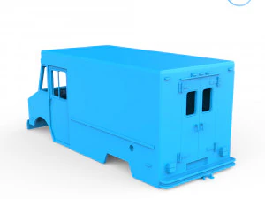 Step Van 3D Print Model
