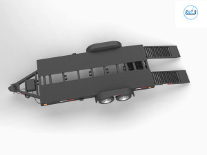 Car Haulers - Car Trailers 3D Baskı Modeli