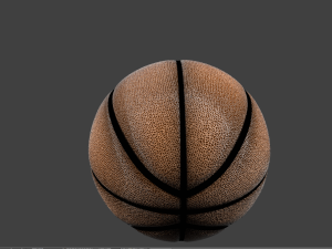 low-poly optional high-detailed basket ball 3D Модель