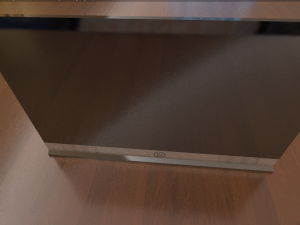 ultra-realistic monitor low-poly Model 3D