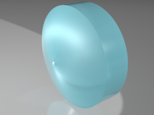 axicon lens 3D Model