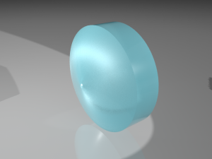 axicon lens 3D Model