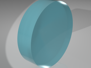 axicon lens 3D Model
