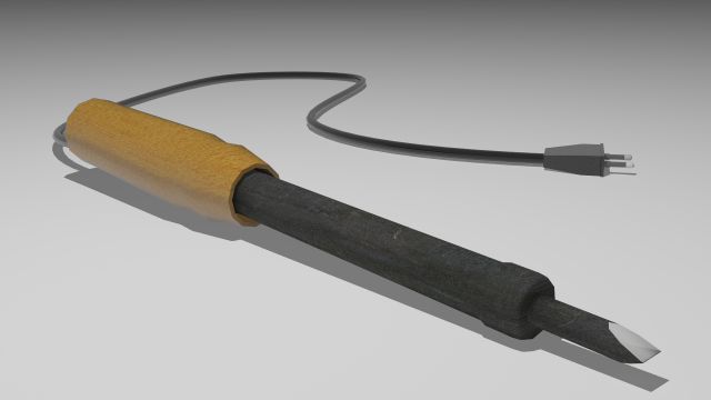 solderer simple 3D Model .c4d .max .obj .3ds .fbx .stl .blend 