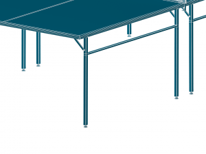 ping-pong table 3D Model