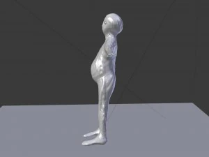green planet alien 3D Model