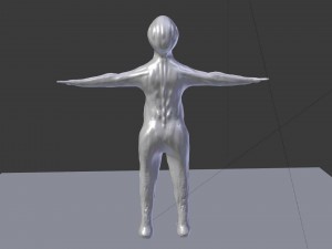 green planet alien Model 3D