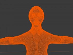 green planet alien Model 3D