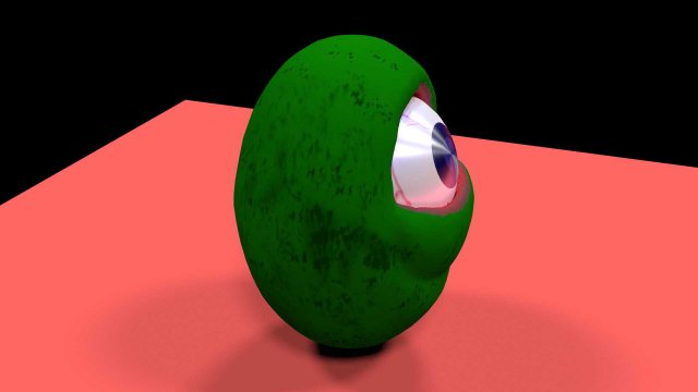 eye alien CG Tekstury .c4d .max .obj .3ds .fbx .stl .blend 