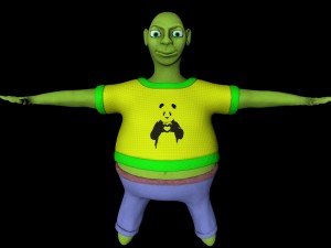 fatty man 3D Model