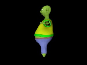 fatty man 3D Model