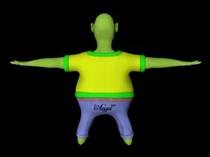 fatty man 3D Model