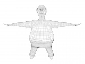 fatty man 3D Model
