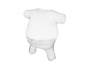 fatty man 3D Model