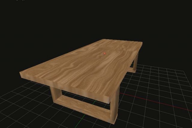 table 3D Model .c4d .max .obj .3ds .fbx .stl .blend 