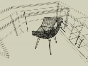 table of the designer 3D Model