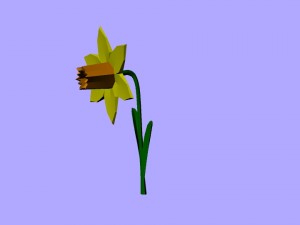 low-poly flower pack 3D 模型