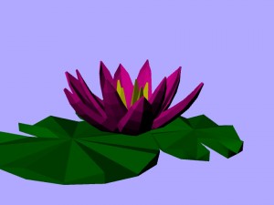 low-poly flower pack 3D 模型