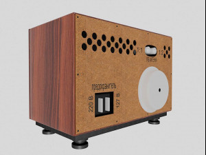 Retro TV 3D Model