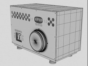 Retro TV 3D Model