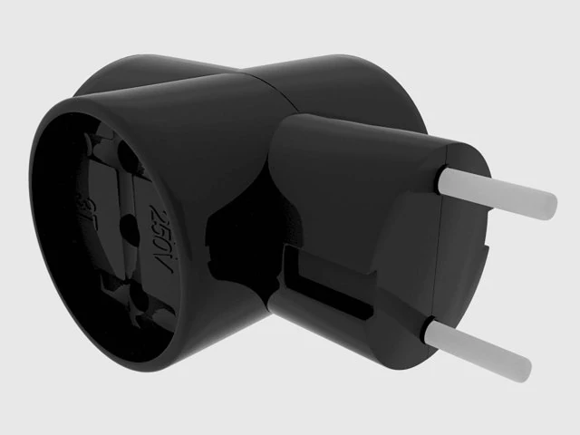 Splitter triple 3D Model .c4d .max .obj .3ds .fbx .stl .blend 